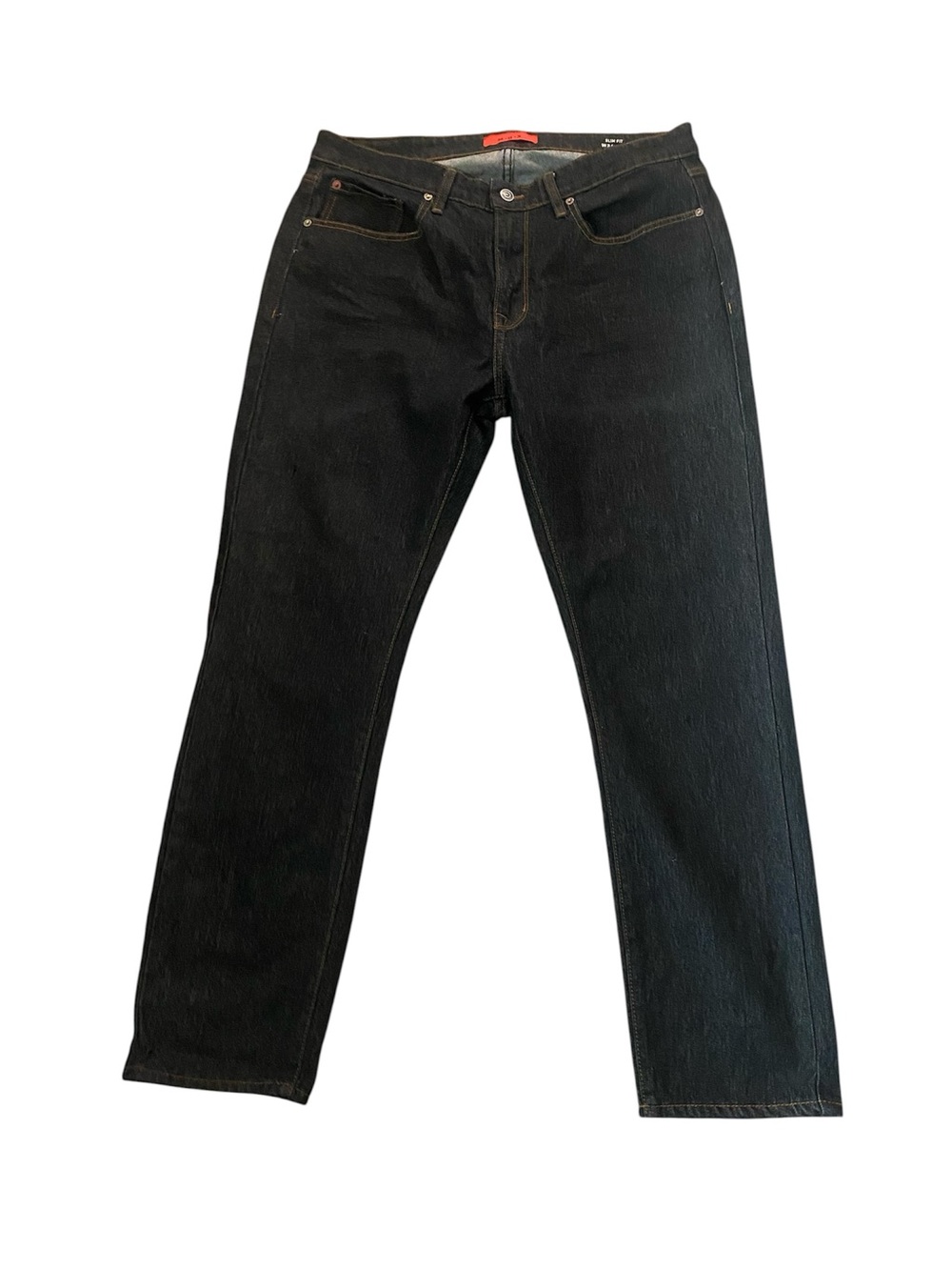Men's M.B.X Dark Blue Slim Fit Jeans